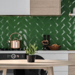 SUPERPAKKUMINE! Metrotiles roheline seinaplaat, 100x200mm., 0,88m2