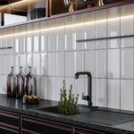 SUPERPAKKUMINE! Metrotiles valge läikiv seinaplaat, 100x200mm., 0,88m2