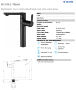 Valamusegisti Deante Arnika Nero BQA N21K - Image 4