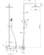 SUPERPAKKUMINE Dušikomplekt Deante Arnika Nero NAC N1QK - Image 4