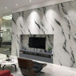 SUPERHIND!  Black Panda Marble põrandaplaat / seinaplaat 1200х600mm., 1,44m2 - Image 4