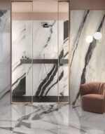 SUPERHIND!  Black Panda Marble põrandaplaat / seinaplaat 1200х600mm., 1,44m2